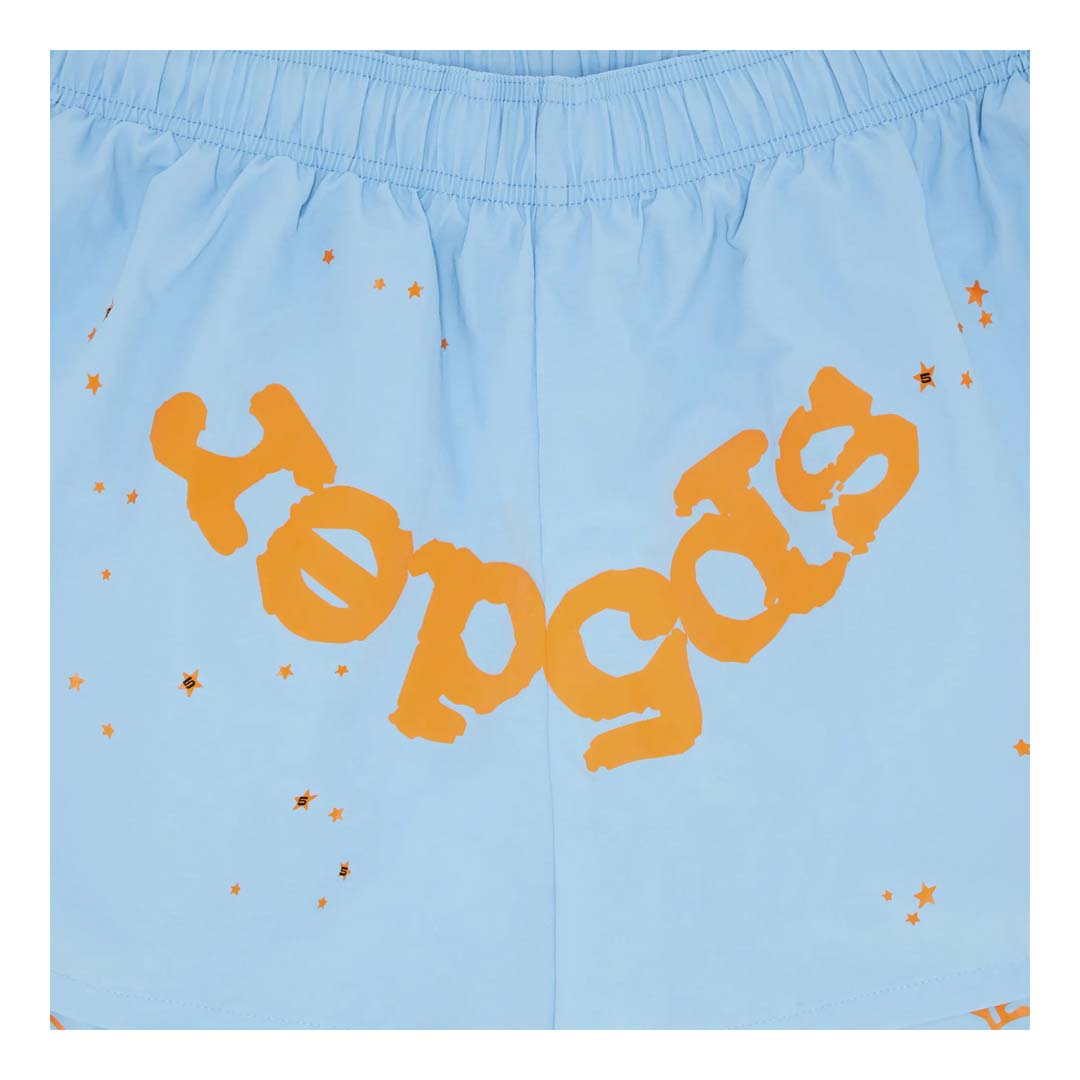 Sp5der OG Web Double Layer Short 'Light Blue' by Sp5der - NWAHype 1 for streetwear Shorts in USA
