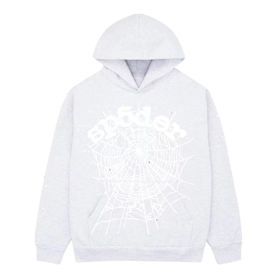 Sp5der OG Web Heather Grey Hoodie by Sp5der - NWAHype 1 for streetwear Hoodies in USA