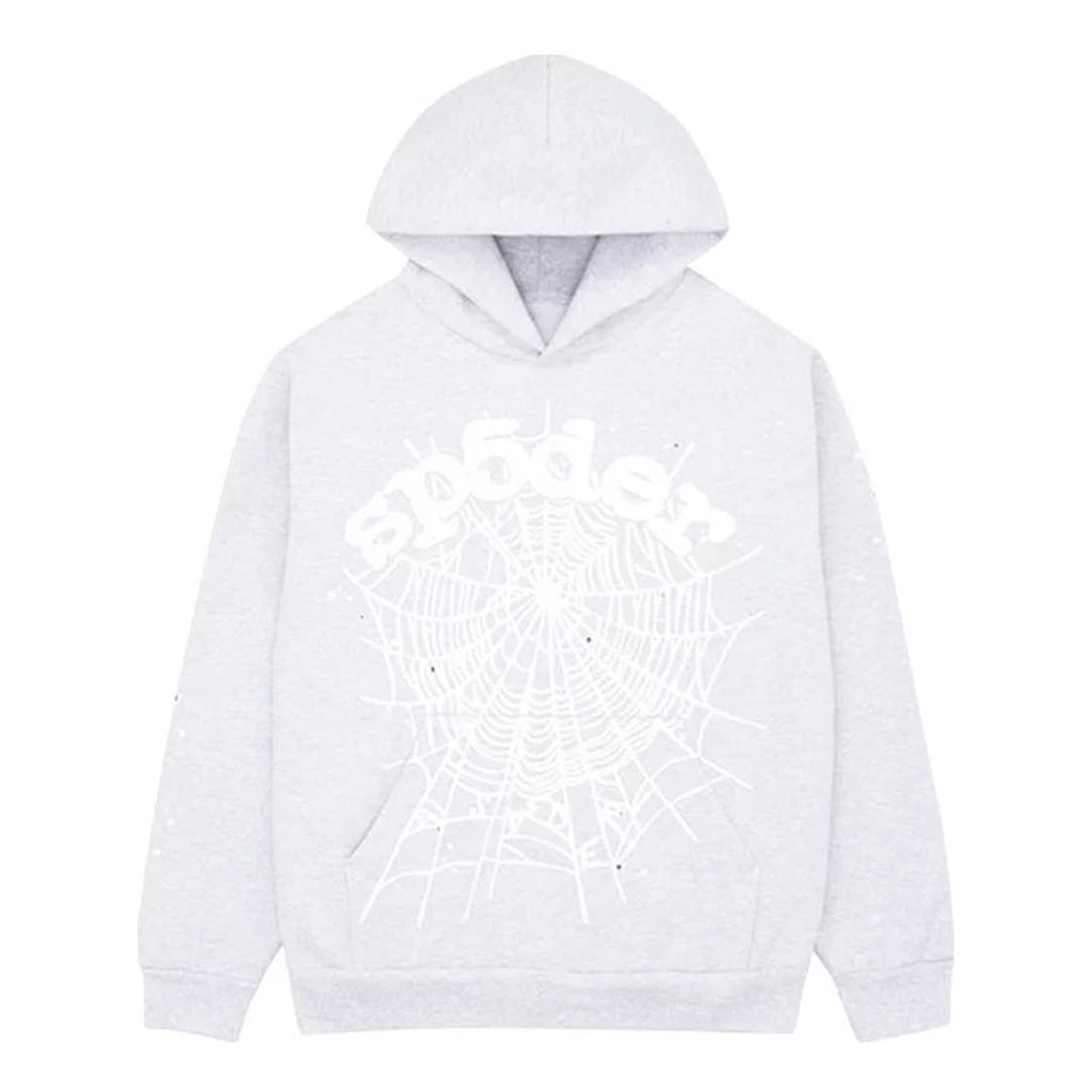 Sp5der OG Web Heather Grey Hoodie by Sp5der - NWAHype 1 for streetwear Hoodies in USA