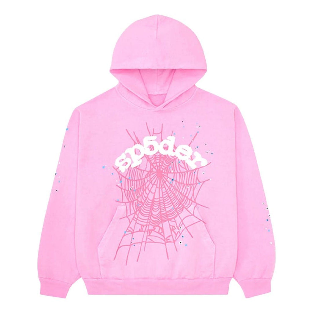 Sp5der OG Web Hoodie 'Pink' by Sp5der - NWAHype 1 for streetwear Hoodies in USA