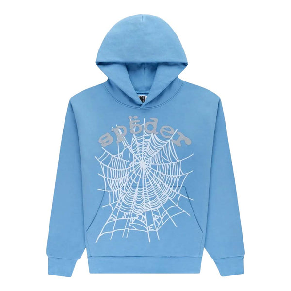 Sp5der OG Web V2 Hoodie 'Dusty Blue' by Sp5der - NWAHype No.1 for streetwear Hoodies in USA