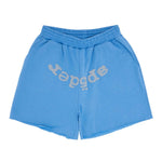 Sp5der OG Web V2 Sweatshort 'Dusty Blue' by Sp5der - NWAHype No.1 for streetwear Shorts in USA