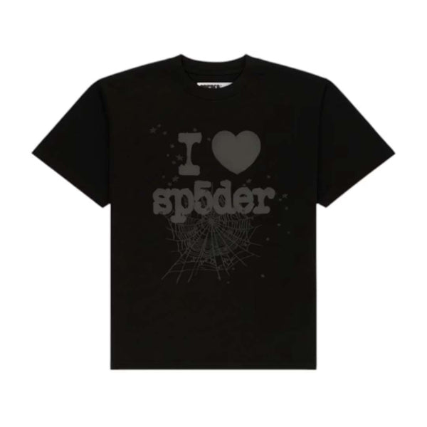 Sp5der Phantom Souvenir Tee Black by Sp5der - NWAHYPE No.1 for streetwear T-Shirts in USA