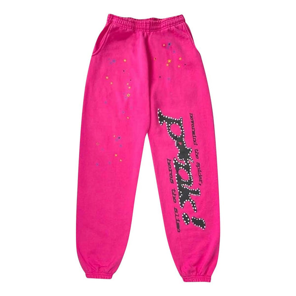 Sp5der P*nk Sweatpants 'Pink' by Sp5der - NWAHype 1 for streetwear Pants in USA