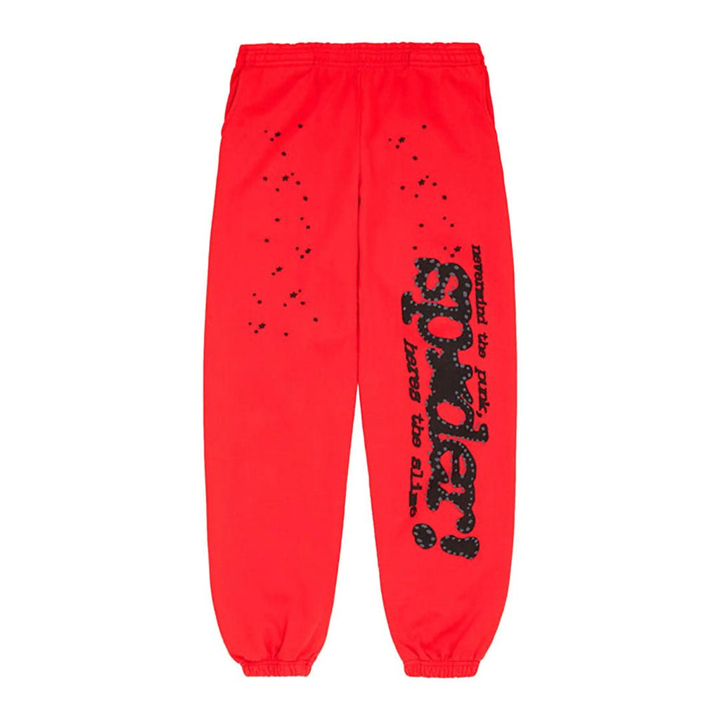 Sp5der P*NK V2 Sweatpant 'Red' by Sp5der - NWAHype 1 for streetwear Pants in USA