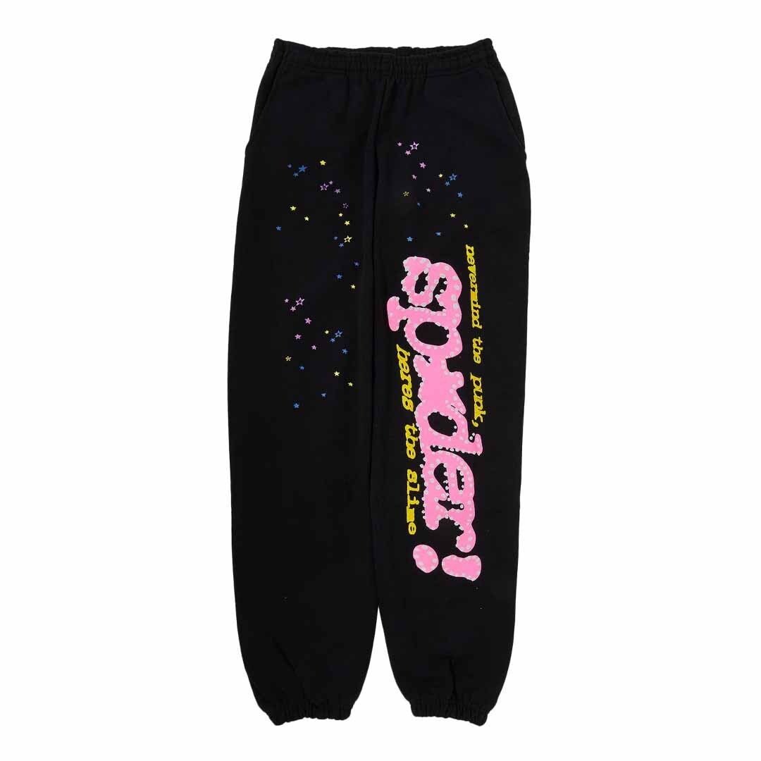 Sp5der P*nk V2 Sweatpants 'Black' by Sp5der - NWAHype 1 for streetwear Pants in USA
