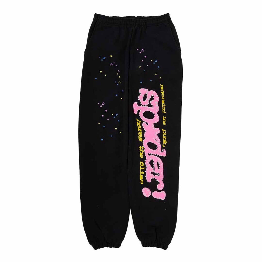 Sp5der P*nk V2 Sweatpants 'Black' by Sp5der - NWAHype 1 for streetwear Pants in USA