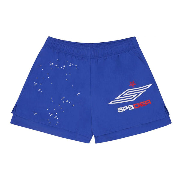 Sp5der Pro Double Layer Shorts 'Pro Blue' by Sp5der - NWAHype 1 for streetwear Shorts in USA