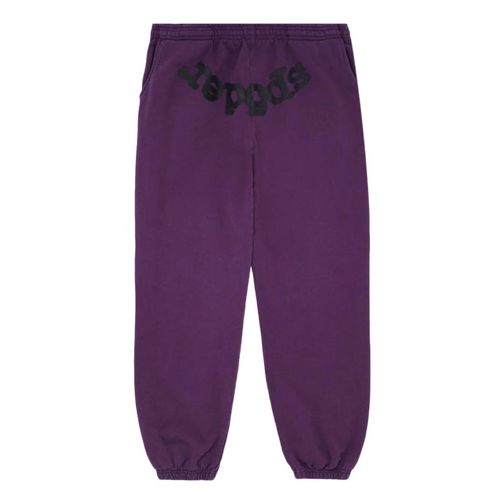 Sp5der Purple Sweatpants by Sp5der - NWAHype 1 for streetwear Pants in USA