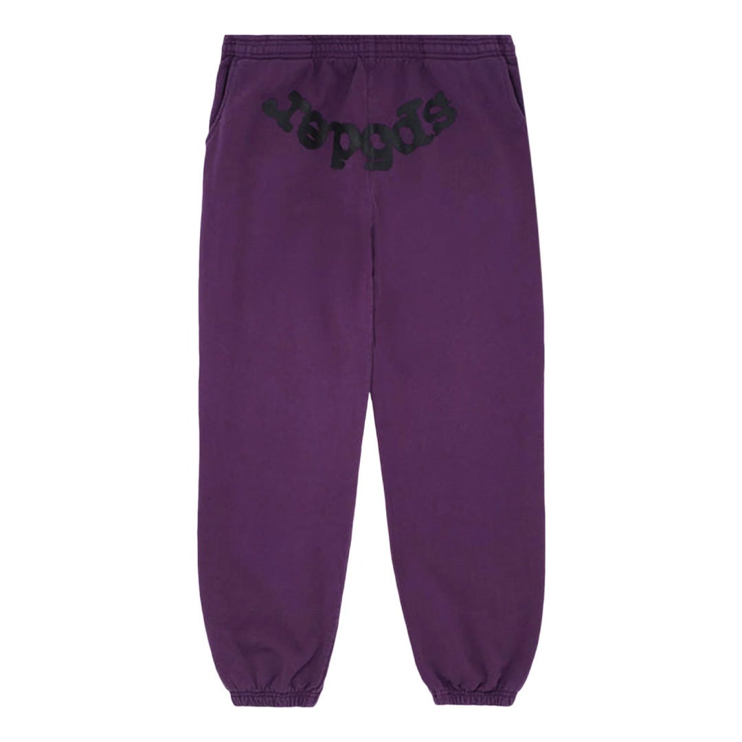 Sp5der Purple Sweatpants by Sp5der - NWAHype 1 for streetwear Pants in USA