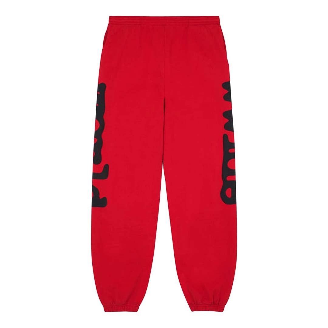 Sp5der Red Beluga Sweatpants by Sp5der - NWAHype 1 for streetwear Pants in USA