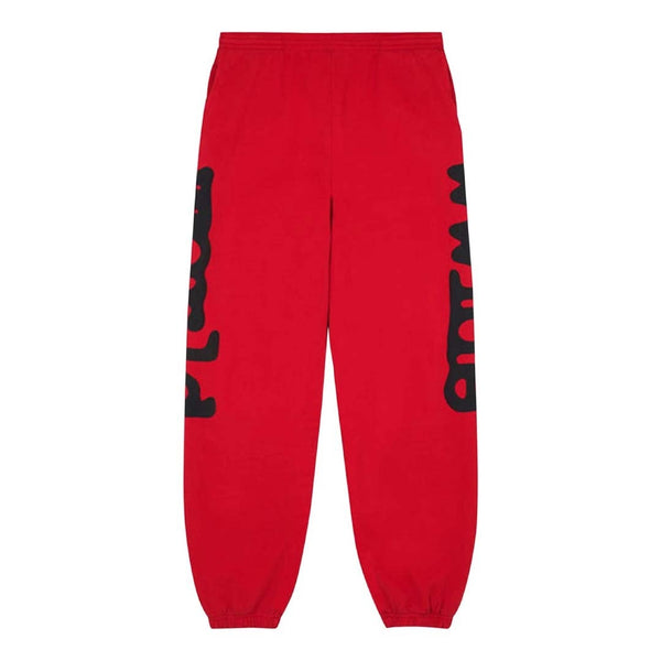 Sp5der Red Beluga Sweatpants by Sp5der - NWAHype 1 for streetwear Pants in USA