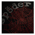 Sp5der Rhinestone OG Web V2 Hoodie Black Red by Sp5der - NWAHype No.1 for streetwear Hoodies in USA