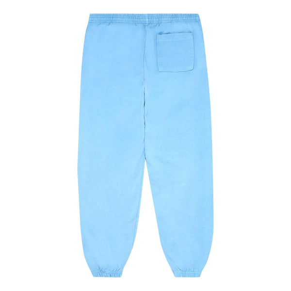Sp5der Sky Blue Sweatpants by Sp5der - NWAHype 1 for streetwear Pants in USA