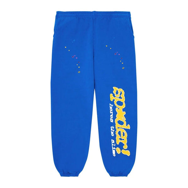Sp5der Sweatpants 'TC Blue' by Sp5der - NWAHype 1 for streetwear Pants in USA
