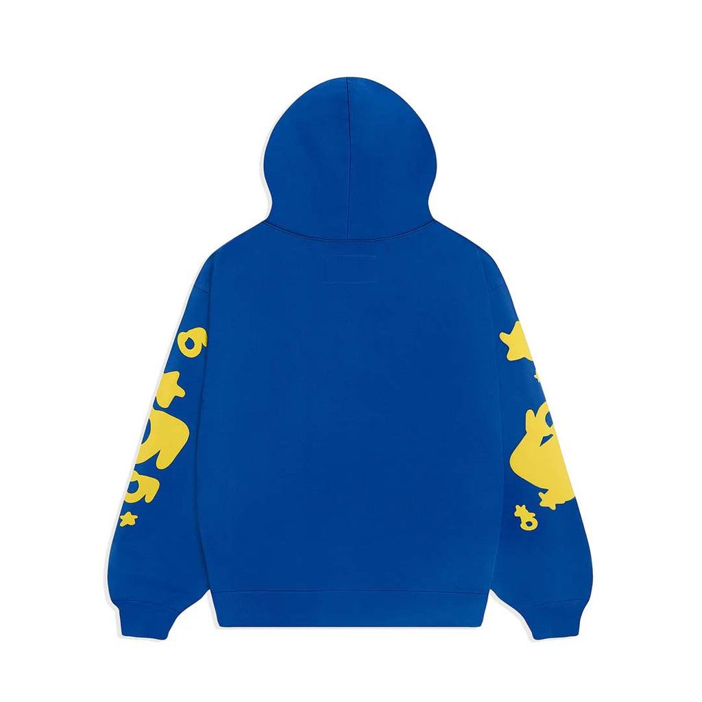 Sp5der TC Blue Beluga Hoodie Blue by Sp5der - NWAHype No.1 for streetwear Hoodies in USA