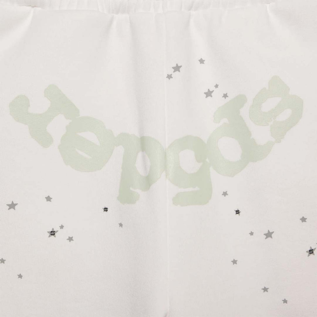 Sp5der T&F Sweat Shorts White by Sp5der - NWAHYPE No.1 for streetwear Shorts in USA