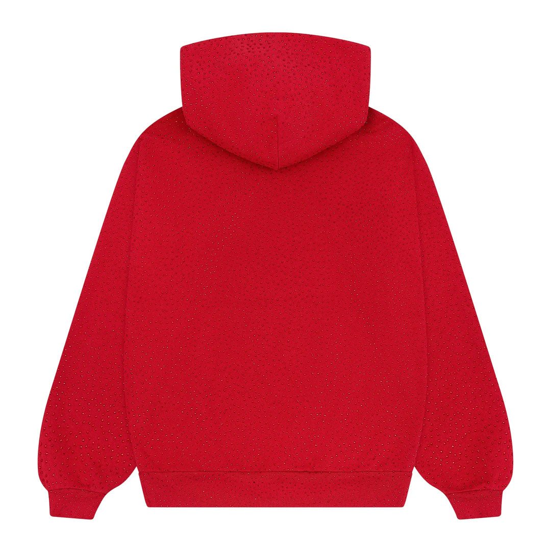 Sp5der VVS Gemstone Hoodie Red by Sp5der - NWAHype 1 for streetwear Hoodies in USA