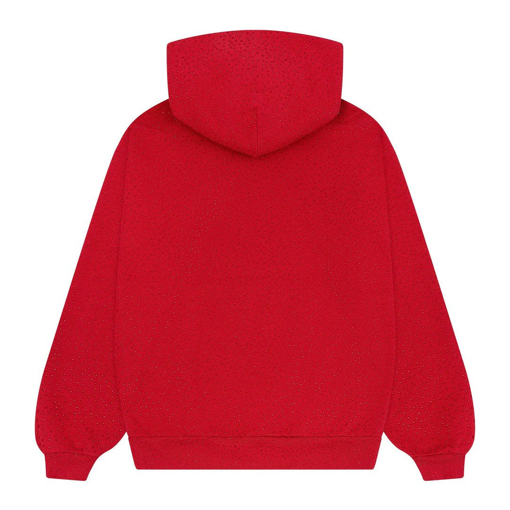 Sp5der VVS Gemstone Hoodie Red by Sp5der - NWAHype 1 for streetwear Hoodies in USA