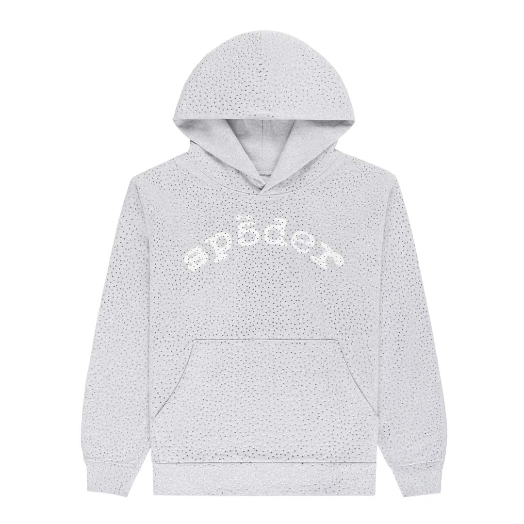 Sp5der VVS Hoodie 'Heather Grey' by NWAHype - NWAHype No.1 for streetwear in USA