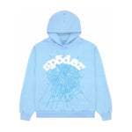 Sp5der Web Hoodie Sky Blue by Sp5der - NWAHype 1 for streetwear Hoodies in USA