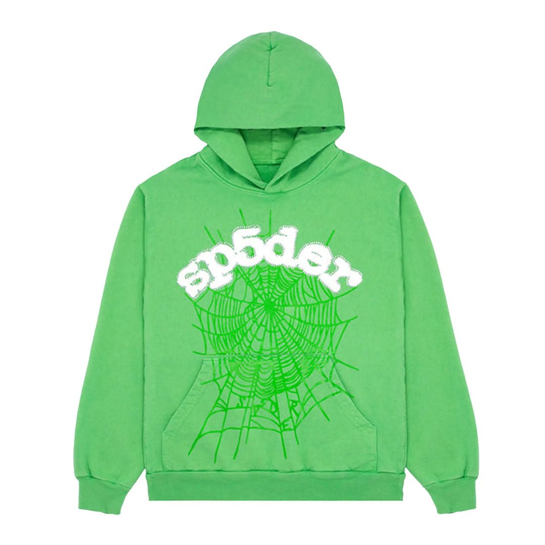 Sp5der Web Hoodie 'Slime Green' by Sp5der - NWAHype 1 for streetwear Hoodies in USA
