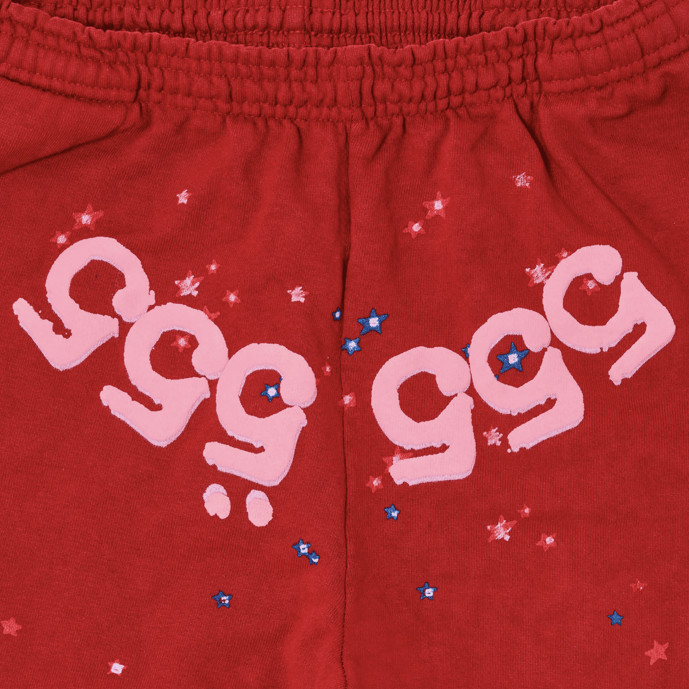 Sp5der Worldwide 555 Angel Sweatpants Red by Sp5der - NWAHype 1 for streetwear Pants in USA