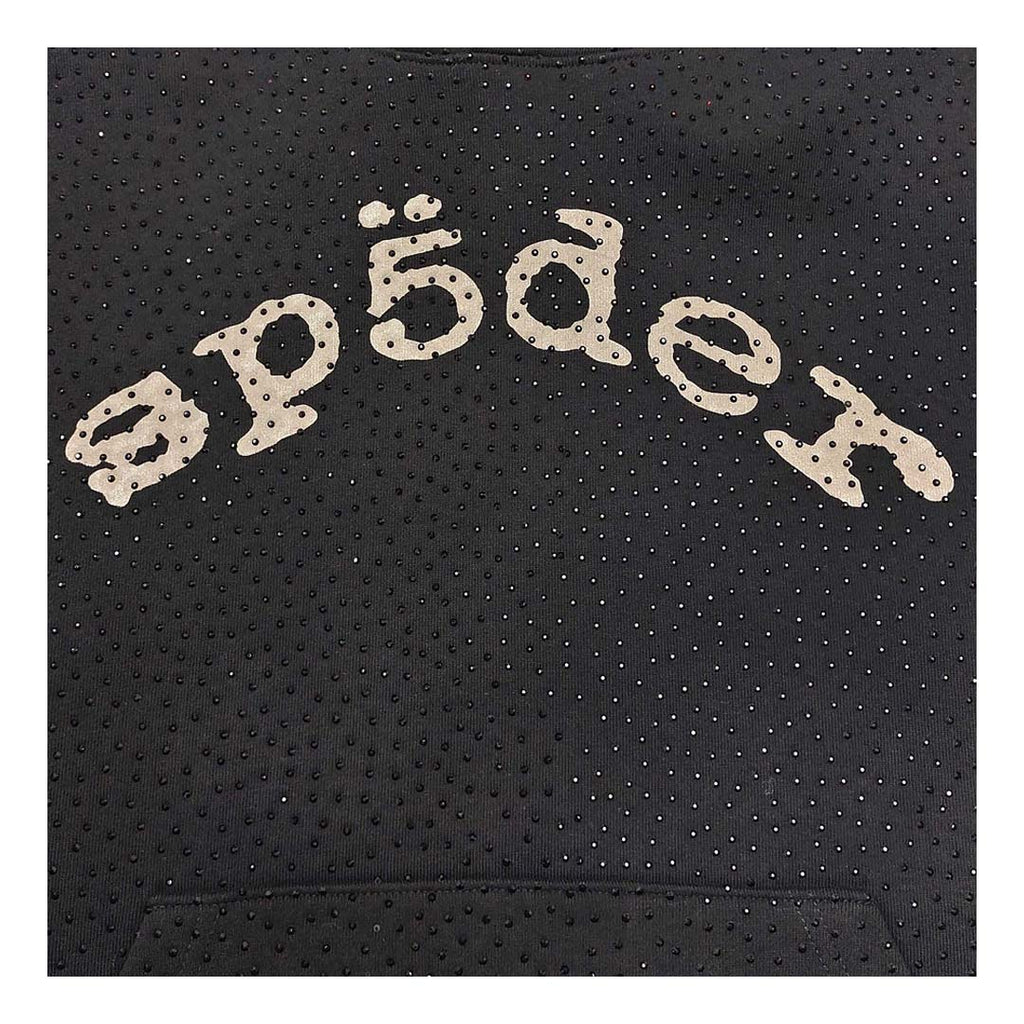 Sp5der Worldwide AOP Webstone Hoodie Black by Sp5der - NWAHype 1 for streetwear Hoodies in USA