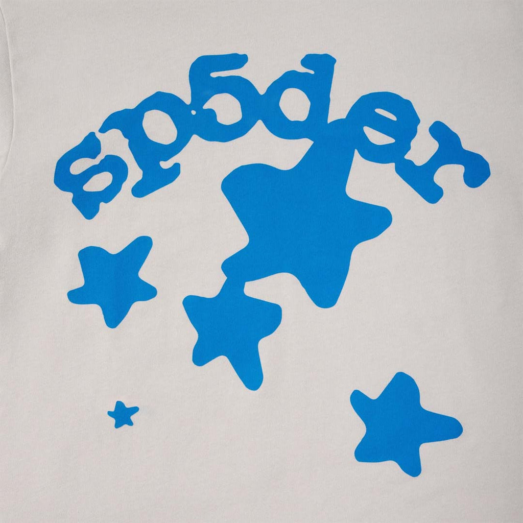 Sp5der Worldwide Beluga Tee Plastic Blue by Sp5der - NWAHYPE No.1 for streetwear T-Shirts in USA