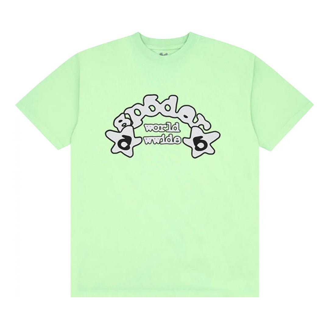 Sp5der Worldwide Tee 'Slime Green' by Sp5der - NWAHype 1 for streetwear T-Shirts in USA