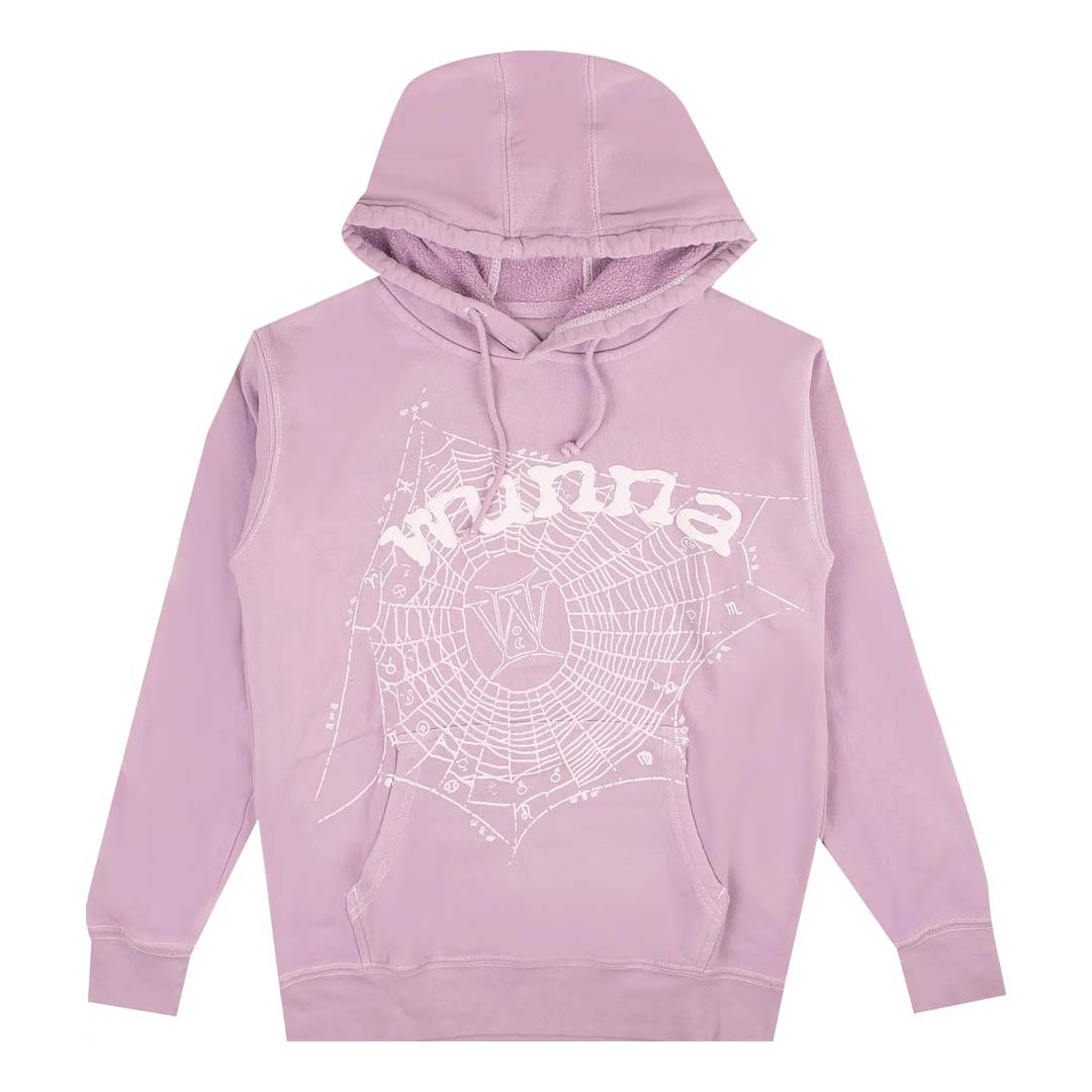 Sp5der x Gunna Wunna Hoodie 'Purple' by Sp5der - NWAHYPE No.1 for streetwear Hoodies in USA