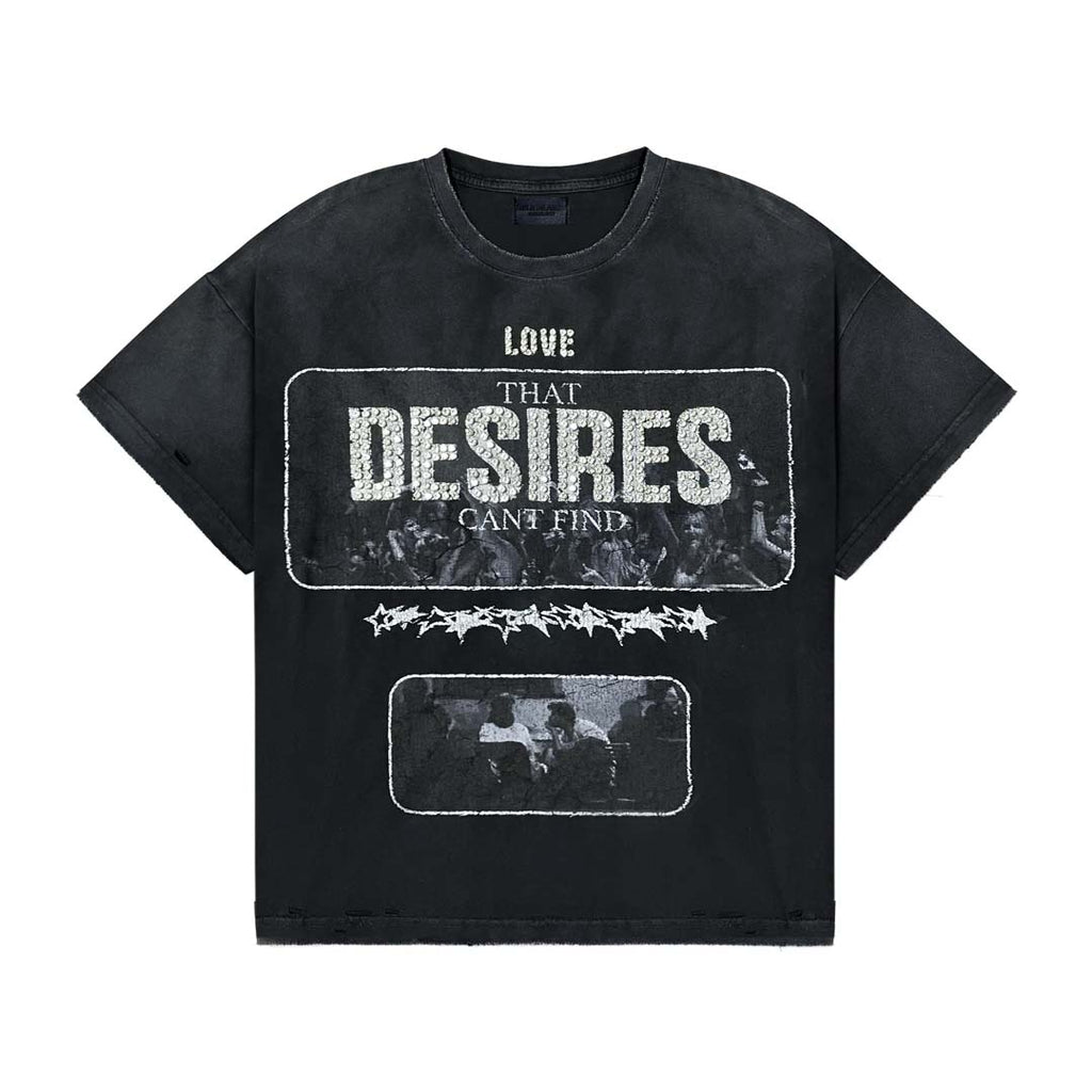 Stile de Amor in Desires Tee Black by Stile de Amor - NWAHYPE No.1 for streetwear T-Shirts in USA