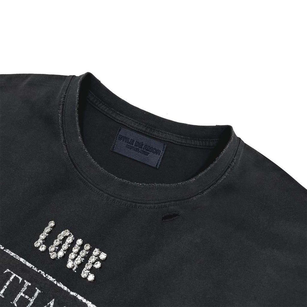 Stile de Amor in Desires Tee Black by Stile de Amor - NWAHYPE No.1 for streetwear T-Shirts in USA