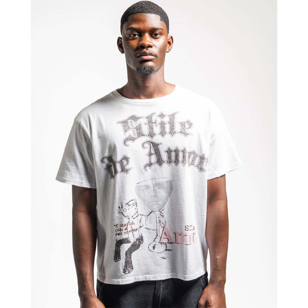 Stile de Amor Martini Tee White by Stile de Amor - NWAHYPE No.1 for streetwear T-Shirts in USA