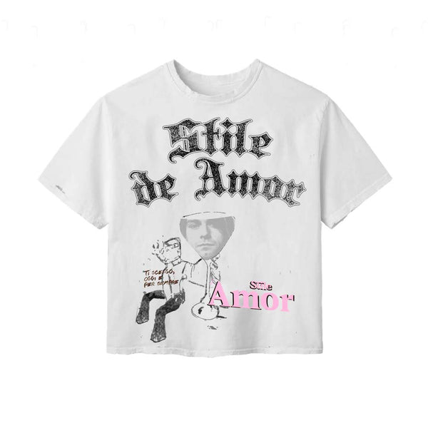 Stile de Amor Martini Tee White by Stile de Amor - NWAHYPE No.1 for streetwear T-Shirts in USA
