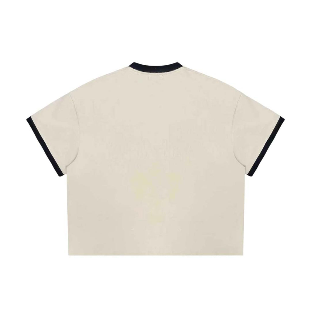 Stile de Amor Nun Without SA Ringer Tee Cream by Stile de Amor - NWAHYPE No.1 for streetwear T-Shirts in USA