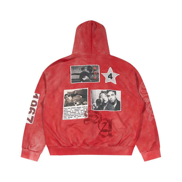 Stile de Amor Rosso Hoodie Red by Stile de Amor - NWAHYPE No.1 for streetwear Hoodies in USA