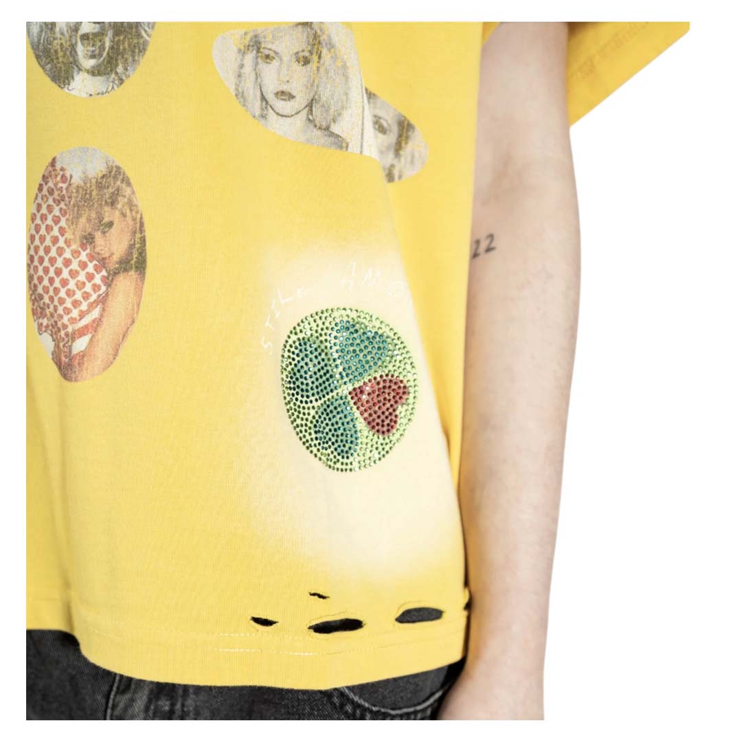 Stile de Amor Sfera Tee Yellow by Stile de Amor - NWAHYPE No.1 for streetwear T-Shirts in USA
