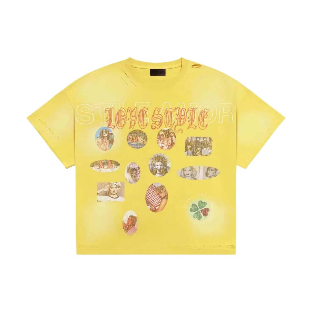 Stile de Amor Sfera Tee Yellow by Stile de Amor - NWAHYPE No.1 for streetwear T-Shirts in USA