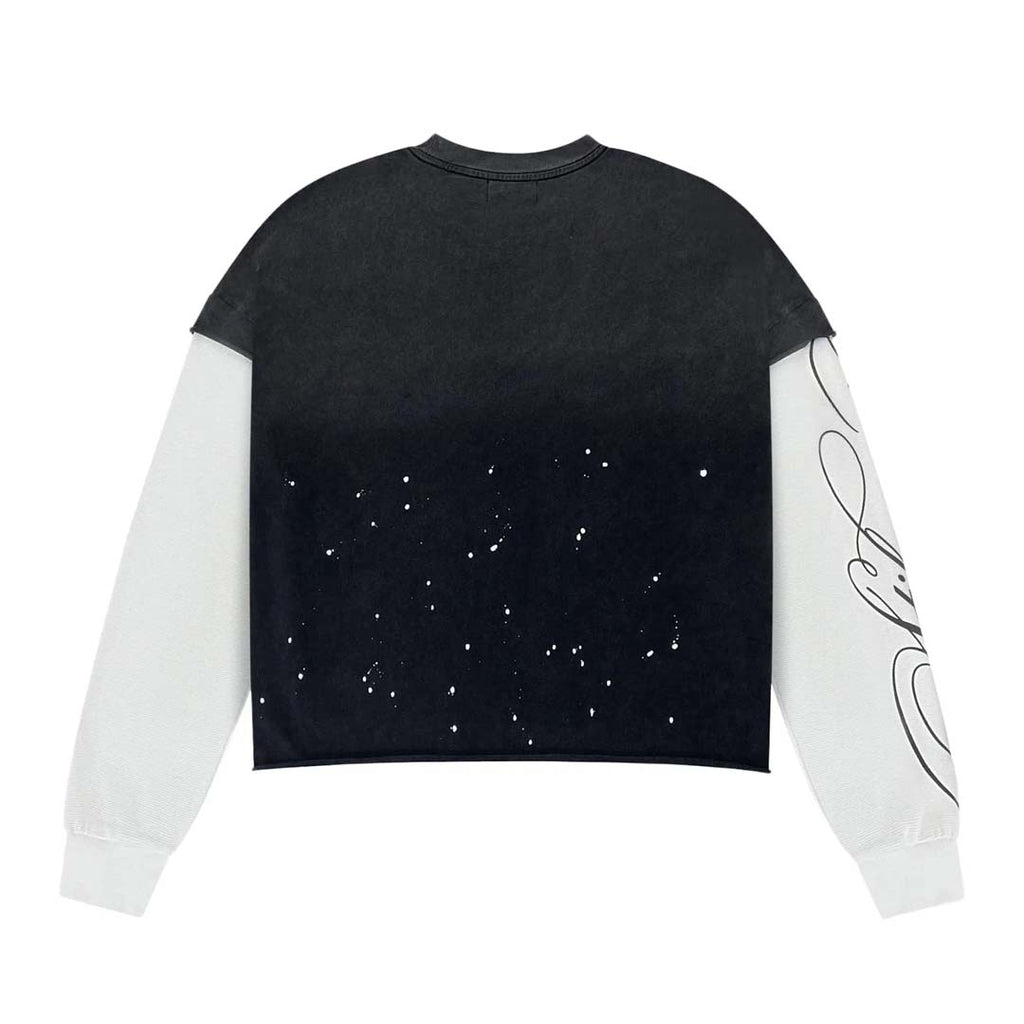 Stile de Amor Sqaudra Long Sleeve Tee Faded Black by Stile de Amor - NWAHYPE No.1 for streetwear T-Shirts in USA