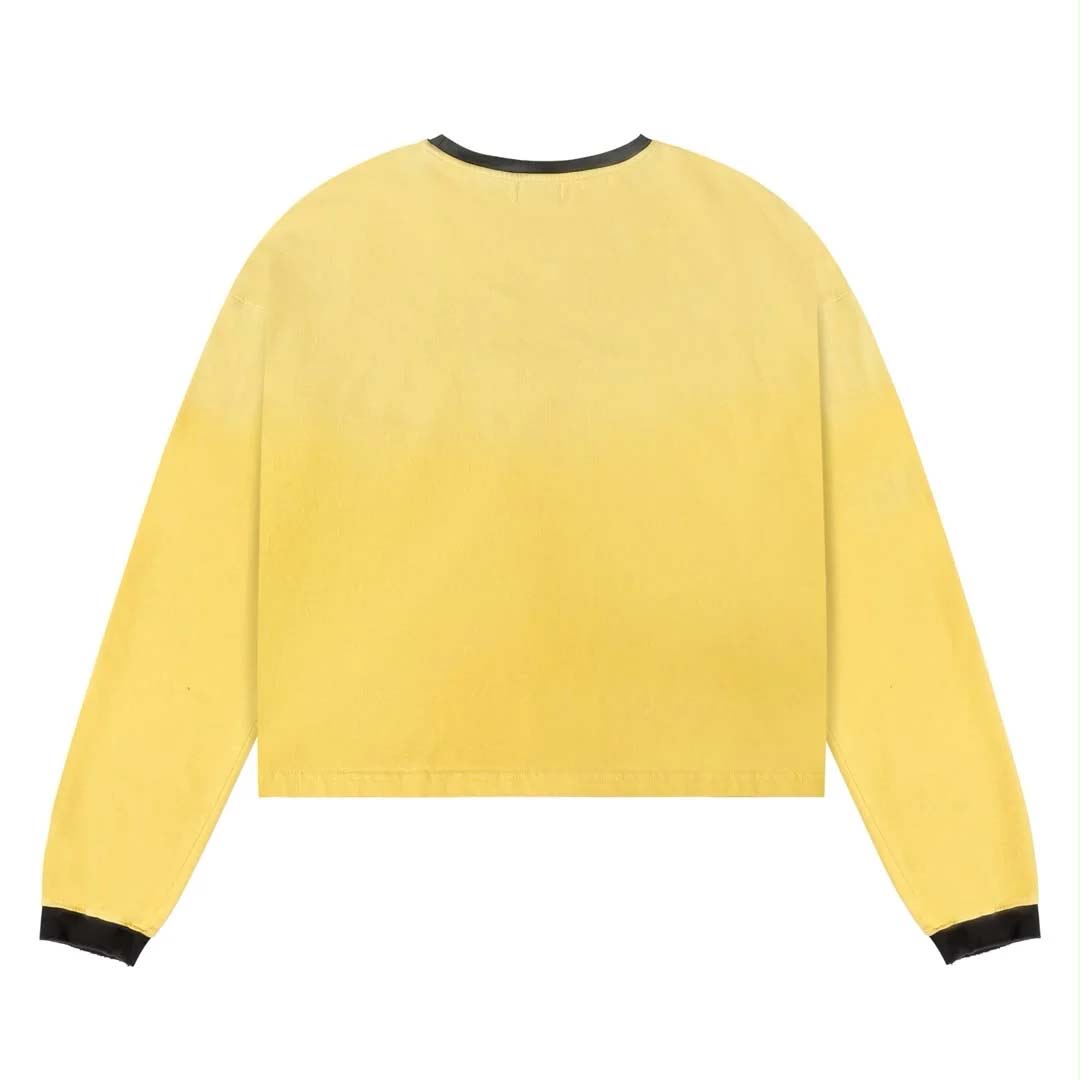 Stile de Amor Stresso Long Sleeve Tee Yellow by Stile de Amor - NWAHYPE No.1 for streetwear T-Shirts in USA