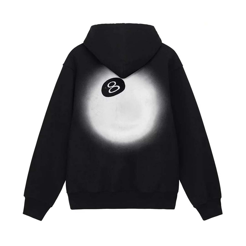 Stussy 8 Ball Fade Hoodie Black by Stussy - NWAHYPE No.1 for streetwear Hoodies in USA