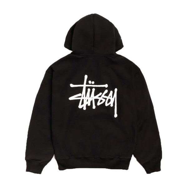 Stussy Basic Hoodie Black by Stussy - NWAHYPE No.1 for streetwear Hoodies in USA