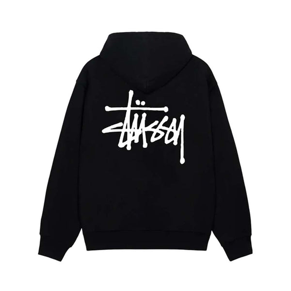 Stussy Basic Zip Up Hoodie Black by Stussy - NWAHYPE No.1 for streetwear Hoodies in USA