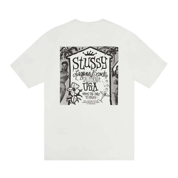 Stussy Beach House White Tee by Stussy - NWAHYPE No.1 for streetwear T-Shirts in USA