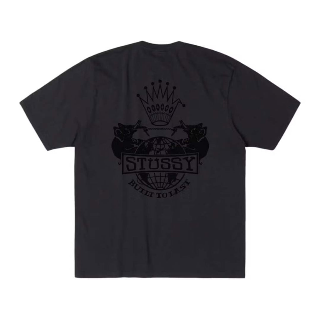 Stussy Built to Last Tee Faded Black by Stussy - NWAHYPE No.1 for streetwear T-Shirts in USA