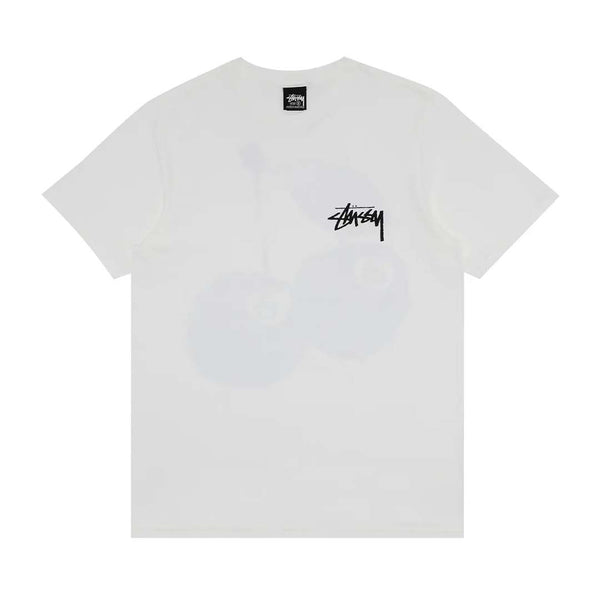 Stussy Cherry White Tee by Stussy - NWAHYPE No.1 for streetwear T-Shirts in USA