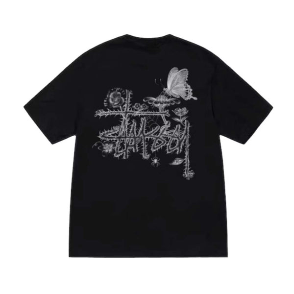 Stussy In Bloom Black Tee by Stussy - NWAHYPE No.1 for streetwear T-Shirts in USA