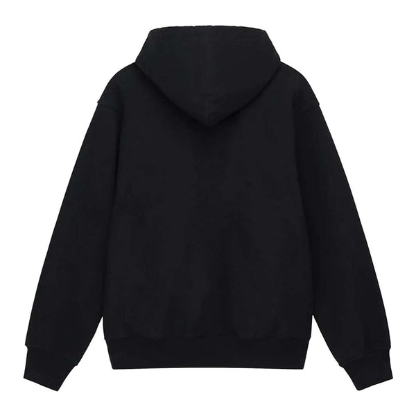 Stussy University Logo Black Zip Up Hoodie by Stussy - NWAHYPE No.1 for streetwear Hoodies in USA