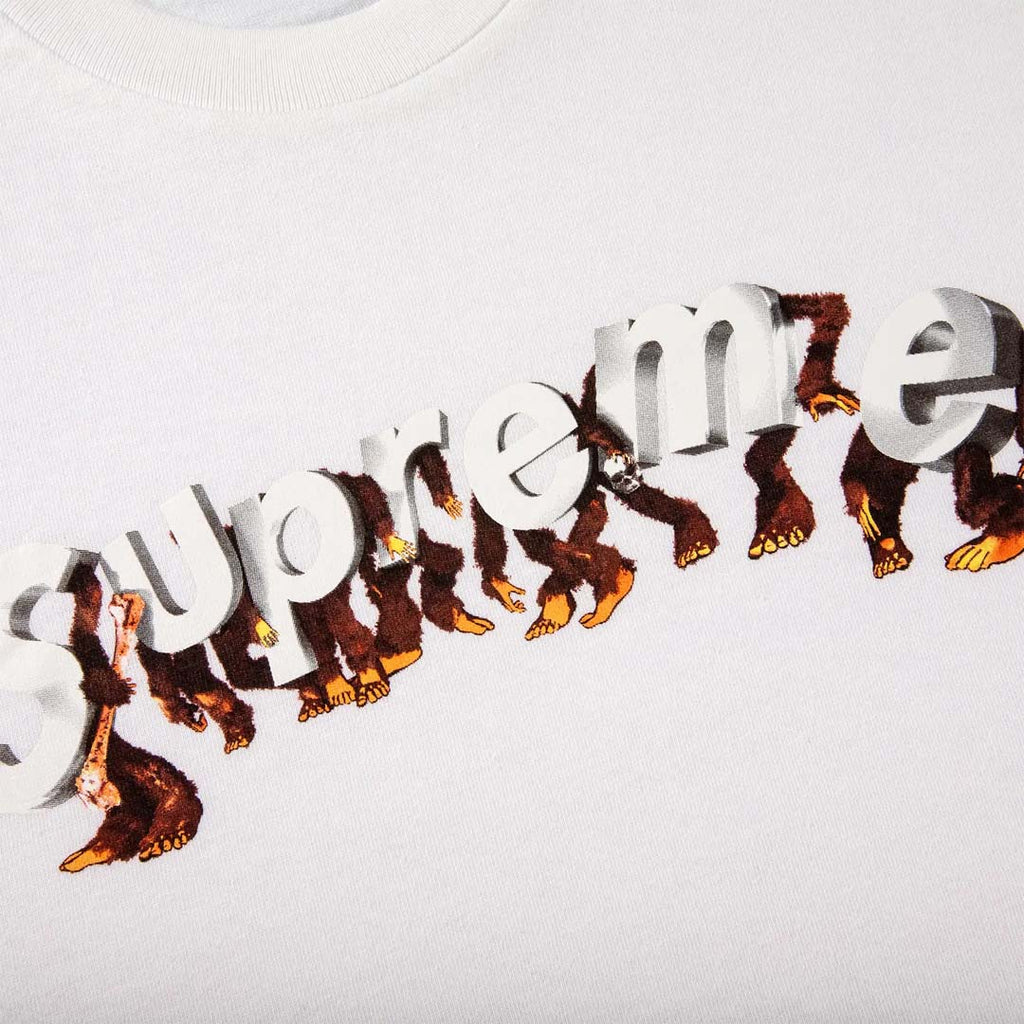 Supreme Apes Tee White by Supreme - NWAHYPE No.1 for streetwear T-Shirts in USA